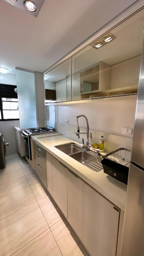 Flat Capitania Varam Guaruja Com Varanda Gourmet Guarujá Exterior foto